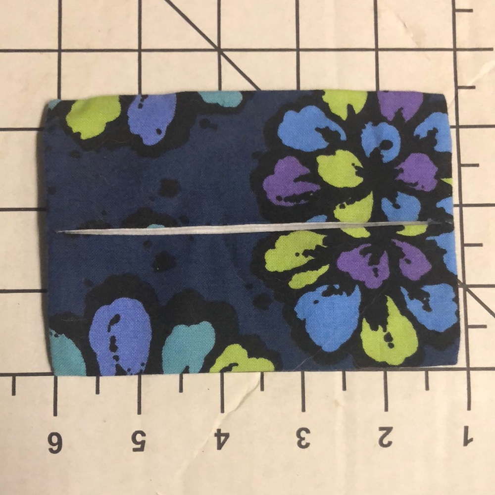 Vera Bradley Indigo Pop Pocket Tissue Holder